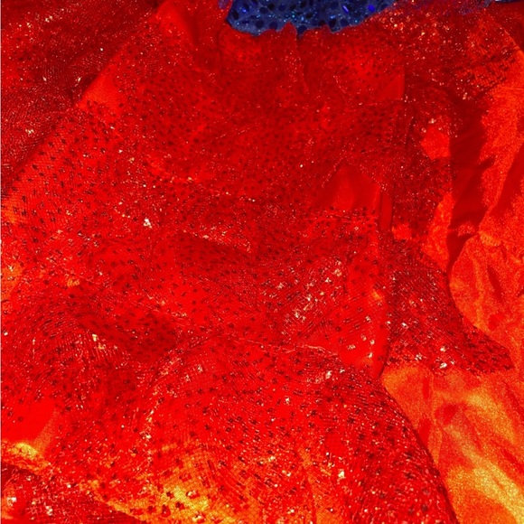 Supergirl Sequin Child Costume, Size Medium - Picture 3 of 7